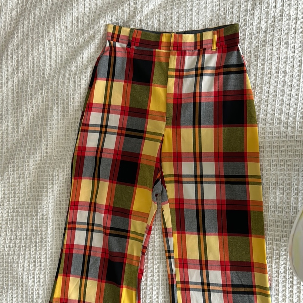 Urban Outfitters Checkered Flared Pants